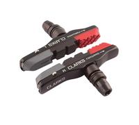 Paire de porte patin de frein asymetrique Clarks Cycle Systems V-Brake Noir