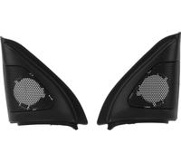 Paire de portes de voiture -cache haut-parleur audio -trim noir remplacement pour Corolla 2003-2006