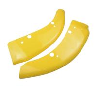 Paire de protections de becquet de séparateur de lèvre de pare-chocs avant 68327084AA P9404144 P9404145 Compatible avec chargeur SRT Scat Pack 6,2l 6,4l V8