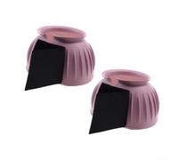 Paire de protège-jambes de cheval en caoutchouc pour sabots gauche et droit, bottes de protection équine avec texture antidérapante pour la surface, ensemble de protège-poignets résistants aux