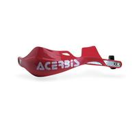 Paire De Protège-Mains ACER ermés Renforcés Moto Enduro Rally Pro Rouge