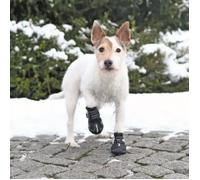 Paire de protège-pattes pour chien Trixie Walker Active Noir XS/S
