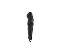 Paire de protege tibia genou cheville fuse delta 125 noir rouge