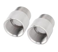 Paire de raccords de tuyau NPT mâle 1/2" vers 1/2" NPT femelle en acier inoxydable raccord adaptateur coupleur