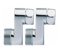 Paire de raccords excentrés de 40 mm - M15x21 - F20x27 RIQUIER