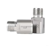 Paire de rallonges d'essieu de vélo 16 mm et 20 mm pour pédales de vélo de route avec marquages L R pour une installation facile et un confort de conduite amélioré (titane 20 mm)