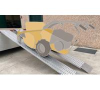 PAIRE DE RAMPES DE CHARGEMENT METALMEC 030X315X2000 SANS BORDS - MM035SL3020