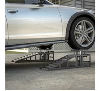 Paire de Rampes de Levage Réglables : Rampes pour Voiture 2 Tonnes, Acier Robuste, Hauteur Ajustable, Idéal Entretien et Réparation
