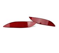 Paire de Réflecteurs Arrière Arrière, Remplacement de Megane III 265650004R, Fluence, Augmenter la visibilité avec une Réflexion Légère, en Matériau ABS de Haute qualité pour la