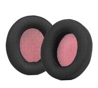 Paire de renouvellement de Coussinets, Football Net | Compatible avec les écouteurs Teufel Real Blue NC, coussins noirs, rouge
