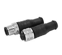 Paire de résistances d'extrémité mâle-femelle pour NMEA2000, résistance d'extrémité étanche IP67 à filetage M12 à 5 broches pour câble dorsal N2K, compatible avec les réseaux Lowra