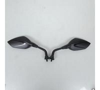 Paire de rétroviseur EXTRA Noir brillant Chaft pour moto IN690 Neuf