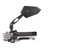 Paire de rétroviseur moto universel fine Chaft Noir TU