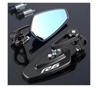Paire De Rétroviseurs Moto Universels pour Guidon Scooter pour Yam&AHA YZFR6 YZF-R6 YZF R6 R6S(F)