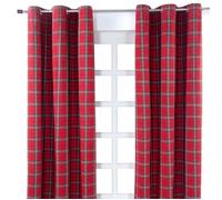 Paire de rideaux à oeillets - Edward Tartan 137 x 228 cm