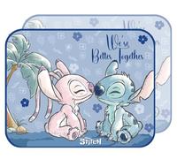 Paire de Rideaux latéraux de Voiture Tataway Stitch & Angel 44 x 35 cm, Pare-Soleil, Protection Contre Le Soleil et la Chaleur, Motif coloré Disney pour Enfants