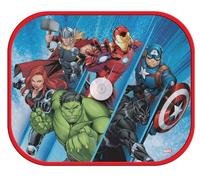 Paire de Rideaux latéraux pour Voiture de 44 x 35 cm d'Avengers avec Application à Vent de cm avec Protection UV supérieure à 97%