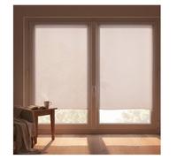 Paire de Rideaux Voile 60 x 160 cm Brise bise lin