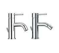 PAIRE DE ROBINETTERIE DE DESIGN POUR SALLE DE BAINS LAVABO ET BIDET SALICE
