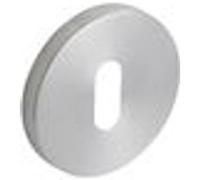 Vachette Jeu de rosaces carrées Ø 52 mm MUZE/ARTIS/SCULPT – Clé L, inox, fixation invisible