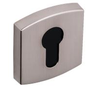 Paire de rosaces 6425 Muze BEZAULT - Platine aspect inox - Clé I - 865957