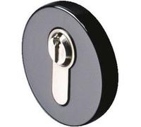 Paire de rosaces clé L noir 16 - NORMBAU - S80-TDC-16 Noir