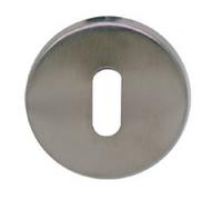 Paire de rosaces de fonction en inox 304 brossé - clé L EUROWALE