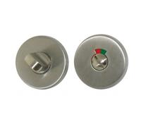 Paire de rosaces de fonction en inox 304 brossé - condamnation avec voyant EUROWALE