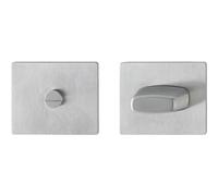 Paire de rosaces E847NS VA F69 Patte 2mm SK/OL rectangulaire HOPPE