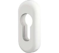 Écusson standard R9010B clé I Assa Abloy Scoot 6430 (paire), blanc, 29mm