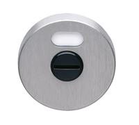 Paire de rosaces Stainless inox à condamnation voyant - NORMBAU - CI-2358360009
