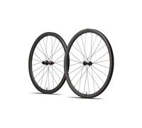 Reserve Set de roues 34|37 Turbulent Aero/DT 240 Disque Carbone CL 28" noir