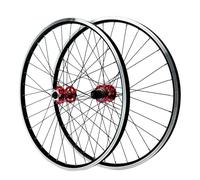 Paire de roues 26/27,5/29 pouces en alliage d'aluminium, jantes à double paroi, QR, paire de roues avant 2 arrière 4 roulements scellés, freins à disque pour cassette 8-12 vitesses (B 26 pouces)
