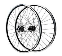 Paire de roues 26/27,5/29 pouces en alliage d'aluminium, jantes à double paroi, QR, paire de roues avant 2 arrière 4 roulements scellés, freins à disque pour cassette 8-12 vitesses (D 29 pouces)