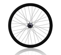 Paire De Roues À Pignon Fixe 700C 17dents 32 Rayons Frein V-Brake 100mm/120mm Roues De Vélo De Piste Vélos À Vitesse Unique Fixie Roue Avant Et Arrière pour 23C(40mm,Rear)