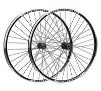Paire de Roues BMX 24 Pouces 20 Pouces 406/451 Jantes de vélo Pliables C/V Freins moyeu à Arbre Plein pour Volant d'inertie Rotatif 6, 7, 8, 9 Vitesses (Couleur : Noir, Taille : 20 pouces/451)