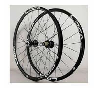 Paire De Roues De Frein À Disque De VTT 26 27.5 29 Pouces Roues À Dégagement Rapide 9 * 100/10 * 135mm, Jante Double Couche en Alliage D'aluminium, Cassette 7-12 Vitesses(Black Silver,29")