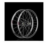 Paire De Roues De Vélo À Pignon Fixe 700C, Jantes en Alliage D'aluminium À Double Paroi De 30/40/50mm, Roues De Freins À V pour Vélo De Piste, 100x9mm QR, 120x10mm Boulonner(30mm)