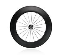Paire De Roues De Vélo À Pignon Fixe en Fibre De Carbone 700C Roue De 88 Mm Moyeux À Roulement À Billes 100/120 Mm Roues Avant Et Arrière(UD Matt,Front Wheel)