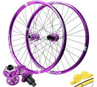 Paire De Roues De Vélo De Frein À Disque, Axe Traversant 26 27,5 29 Pouces En Alliage D'Aluminium Roues De Vélo De Montagne Avant 2 Arrière 4 Roulements Pour Paire De Roues À Cassette 8-12S,29inch