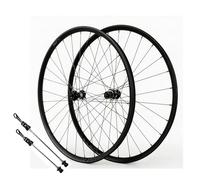 Paire De Roues De Vélo De Montagne 27,5 29 Pouces Système De Cliquet 54T Roues Avant Et Arrière Trail/AM/DH 100/135mm QR, Cassette 7-12 Vitesses, Moyeu À Roulement Scellé Frein À Disque(Black,27.5")