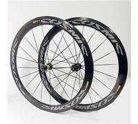 Paire De Roues De Vélo De Route 700C * 23C-25C-28C 40/50MM en Alliage D'aluminium C/V, Libération De Jante De Frein pour 7 8 9 10 11 Vitesses, Moyeux Rapides 20H 120 Clics A,700C-40MM