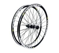 Paire De Roues De Vélo De Route 700C avec Frein À Disque, Axe Traversant 12x100/142mm, Jante en Aluminium À Double Paroi De 30mm, Roulement Scellé, Cassette 7-12 Vitesses, F/V