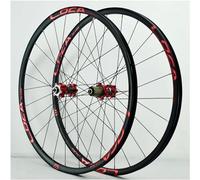 Paire de Roues de vélo de Route 700C, Freins à Disque, Alliage d'aluminium, Compatible avec Les Vitesses 8/9/10/11/12, avec système de dégagement Rapide, Roue Avant 24 Trous, Roue arrière