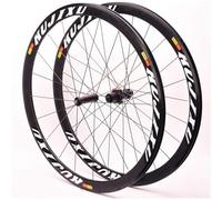 Paire De Roues De Vélo De Route 700C, Roues Avant Et Arrière À Dégagement Rapide, Jantes À Double Paroi en Aluminium, Roulement Scellé, Frein C/V, Volant D'inertie(White,27.5inch)