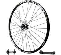 Paire De Roues De Vélo VTT 26/27,5/29 Pouces Frein À Disque Jante De Vélo Moyeux À Roulement Scellé Roue De Vélo De Montagne 135 Mm 32 Rayons Pour Cassette 7-11 Vitesses,Thru axle front,27.5inch