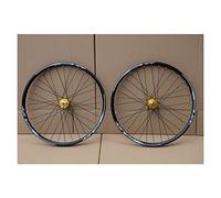 Paire de Roues de VTT AADDFDD 26/27,5/29 Pouces, Jantes en Alliage Double Couche, roulements scellés, Cassette 7-11 Vitesses, moyeu Frein à Disque 1 100 g, QR