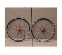Paire de Roues de VTT AADDFDD 26/27,5/29 Pouces, Jantes en Alliage Double Couche, roulements scellés, Cassette 7-11 Vitesses, moyeu Frein à Disque 1 100 g, QR