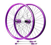 Paire de Roues de VTT Ensemble de Roues Avant Et Arrière à Démontage Rapide de 26/27,5/29 Pouces 4 Roulements Jantes en Alliage à Double Paroi pour 7 à 12 Vitesses Pneus de 1,5 à 2,8 Pouces