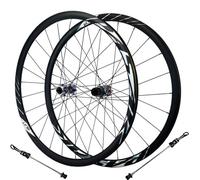 Paire de Roues de VTT Moyeu de Vélo de Route 700C Frein à Disque 24 Trous 2 Roulements Avant Et 4 Roulements Arrière Jante Double Paroi 30 mm 7/8/9/10/11/12 Vitesses